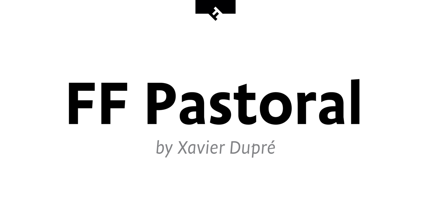 Пример шрифта FF Pastoral #1